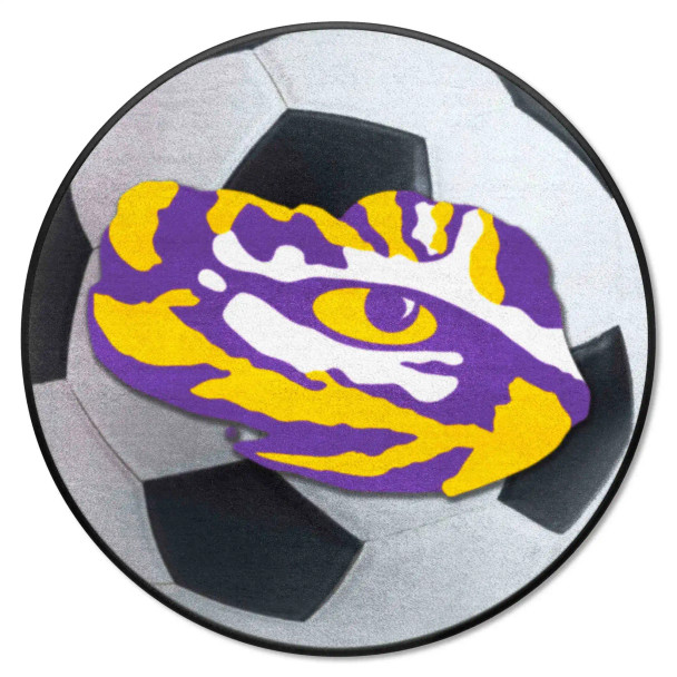 NCAA LSU Tigers Soccer Rug