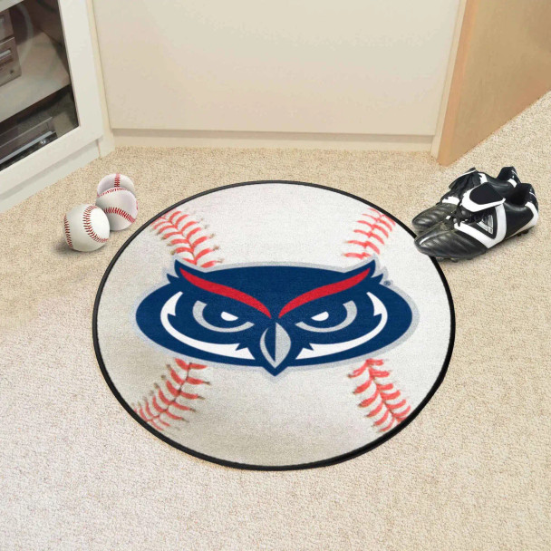 NCAA Florida Atlantic Owls Baseball Rug