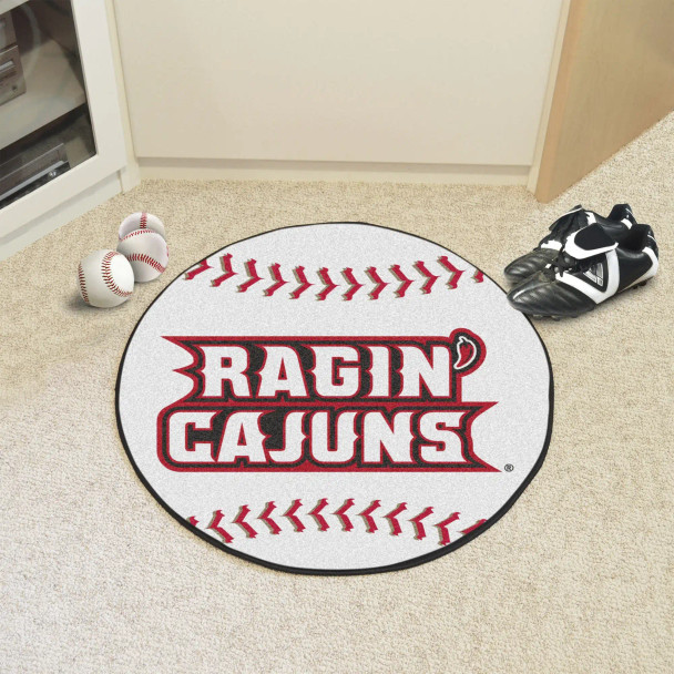 NCAA Louisiana Lafayette Ragin Cajuns Baseball Rug