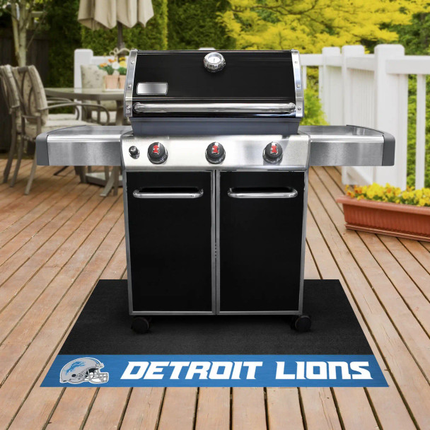 NFL Detroit Lions Grill Mat