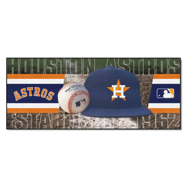 MLB Houston Astros Baseball Runner Rug