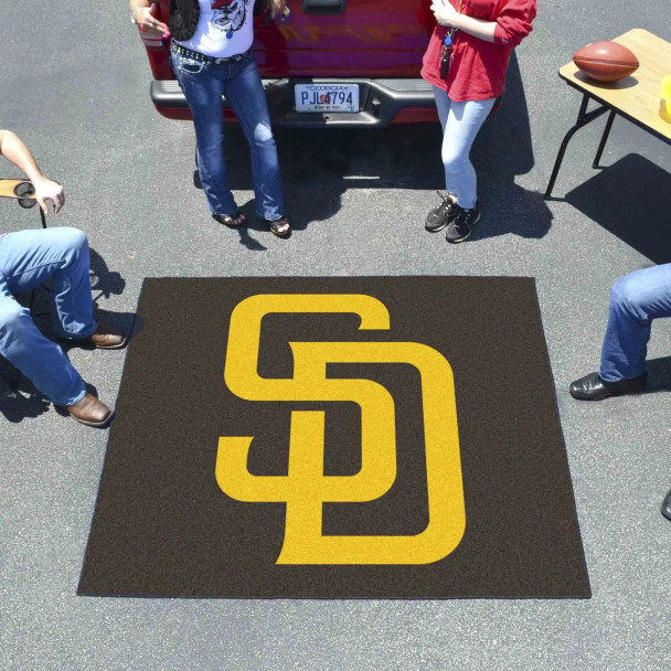 MLB San Diego Padres Tailgater Rug Alternate