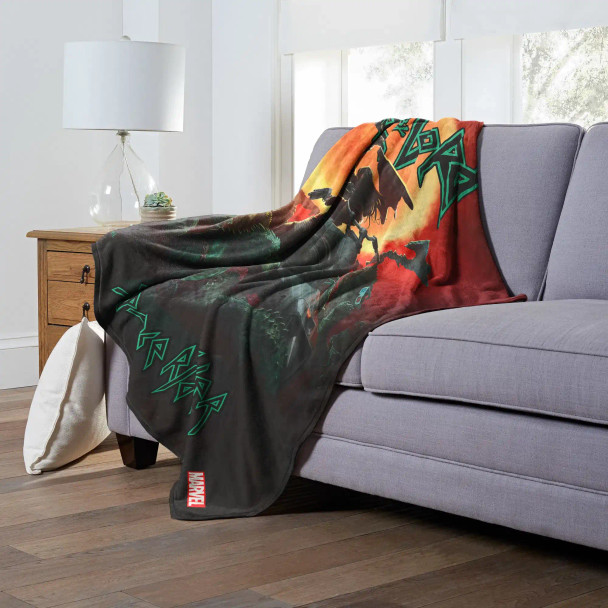 Marvel Guardians of the Galaxy Space Rider Silk Touch Throw Blanket