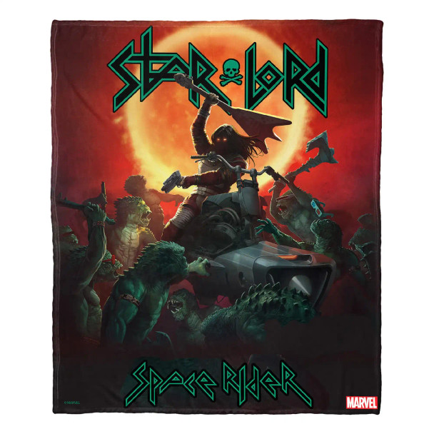 Marvel Guardians of the Galaxy Space Rider Silk Touch Throw Blanket