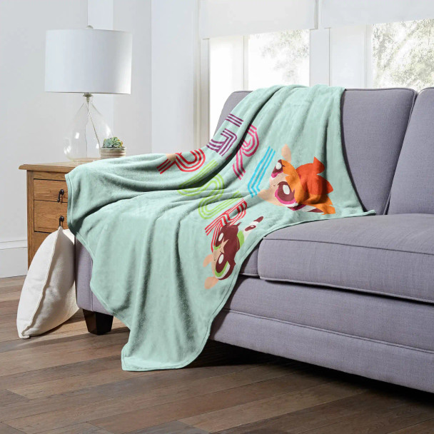 Warner Bros. Powerpuff Girl Power Silk Touch Throw Blanket