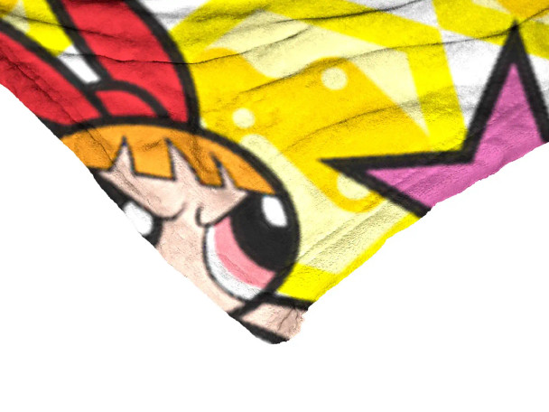 Cartoon Network Powerpuff Girls Fighting Crime Silk Touch Throw Blanket