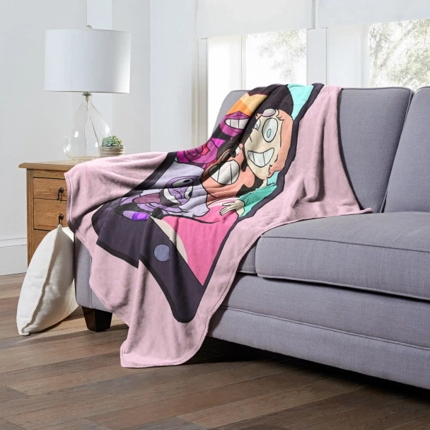 Cartoon Network Steven Universe Family Forever Silk Touch Throw Blanket
