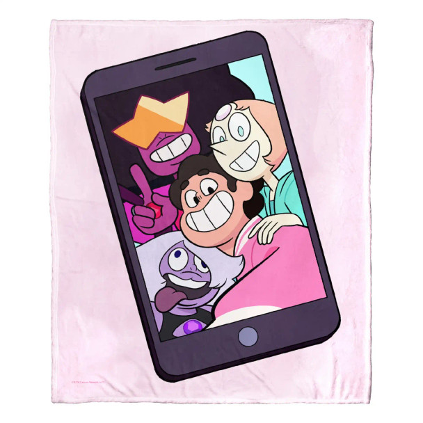 Cartoon Network Steven Universe Family Forever Silk Touch Throw Blanket