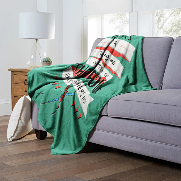 Disney Star Wars Classic The Ways Of The Force Silk Touch Throw Blanket