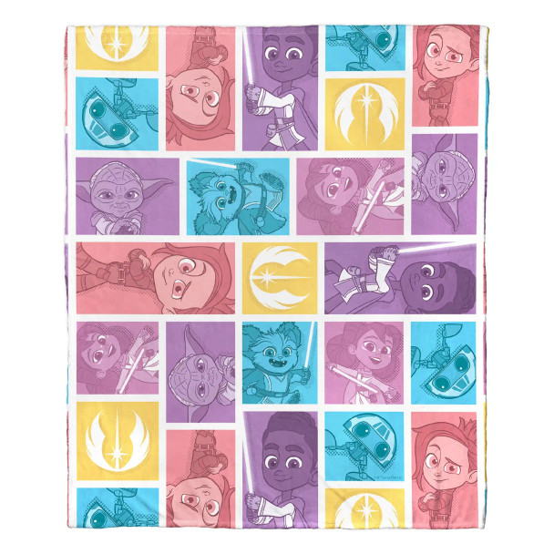 Disney Star Wars Young Jedi Jedi Crew Silk Touch Throw Blanket