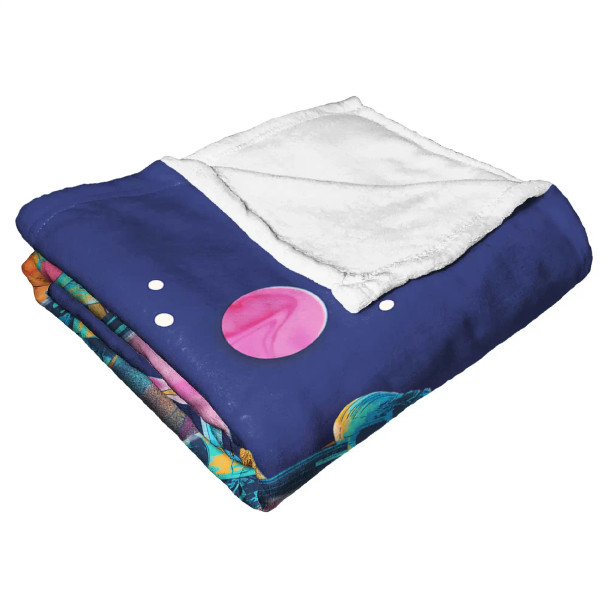 Marvel Guardians Of The Galaxy 3 Psychedelic Space Ship Silk Touch Throw Blanket