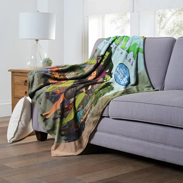 Marvel She Hulk Comic Cover Silk Touch Throw Blanket