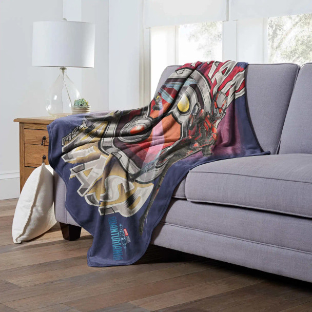 Marvel Ant Man Quantumania Together Again Silk Touch Throw Blanket