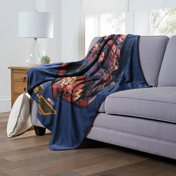 Marvel Guardians Of The Galaxy 3 Guardians Together Silk Touch Throw Blanket