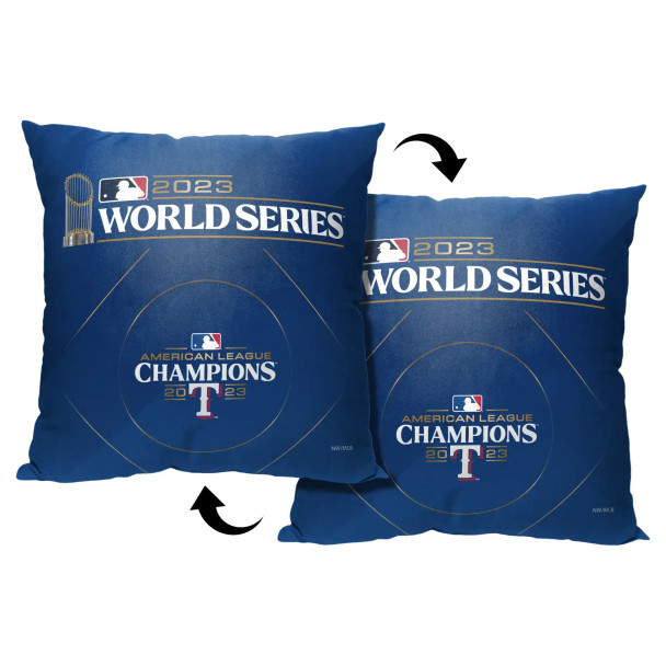 MLB Texas Rangers 2023 WSP Manifest Throw Pillow