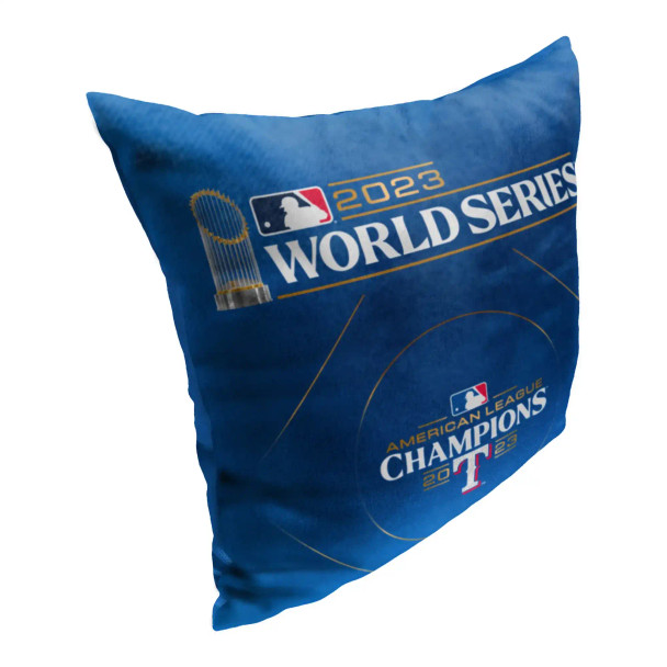 MLB Texas Rangers 2023 WSP Manifest Throw Pillow