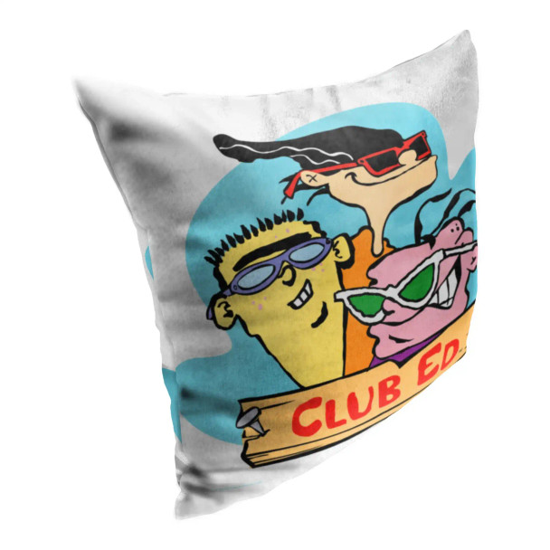 Cartoon Network Ed Edd N Eddy Club Ed Throw Pillow Cartoon Network Ed Edd N Eddy Club Ed Throw Pillow
