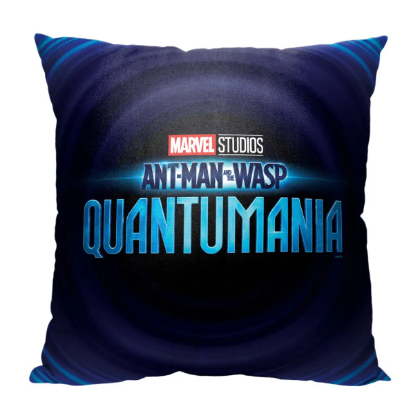 Marvel Ant Man Quantumania Vortex Title Throw Pillow