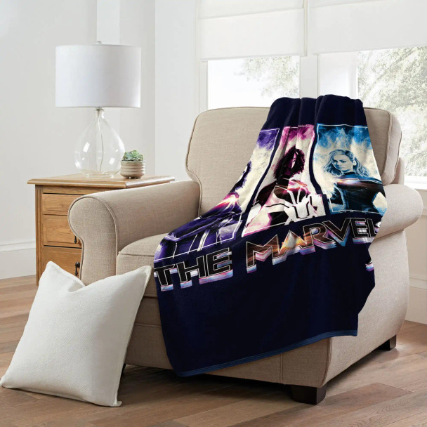 Marvel Three Marvels Silk Touch Throw Blanket