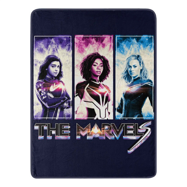 Marvel Three Marvels Silk Touch Throw Blanket
