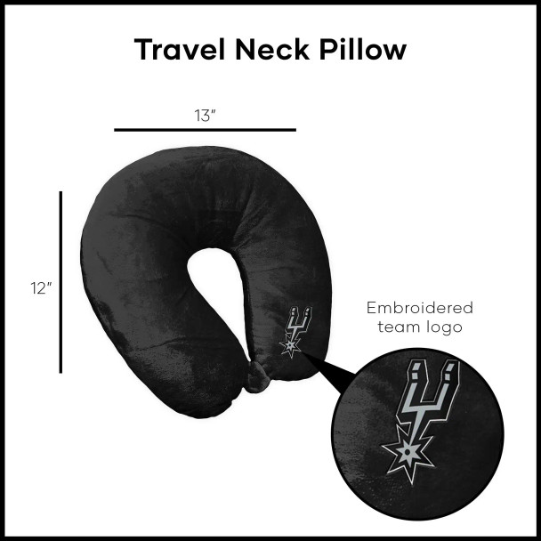 NBA San Antonio Spurs Applique Neck Pillow