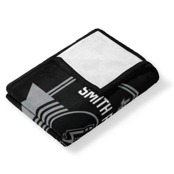 NBA San Antonio Spurs Dominion Personalized Silk Touch Throw Blanket