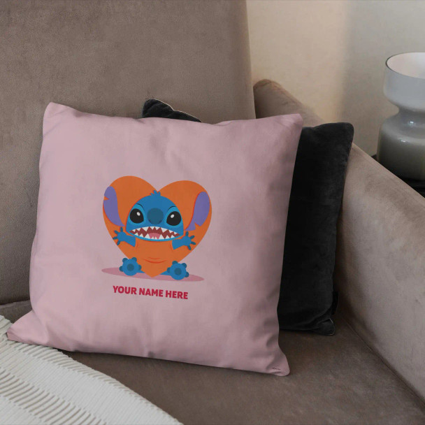 Disney Lilo and Stitch Love Me Personalized Pillow Disney Lilo and Stitch Love Me Personalized Pillow