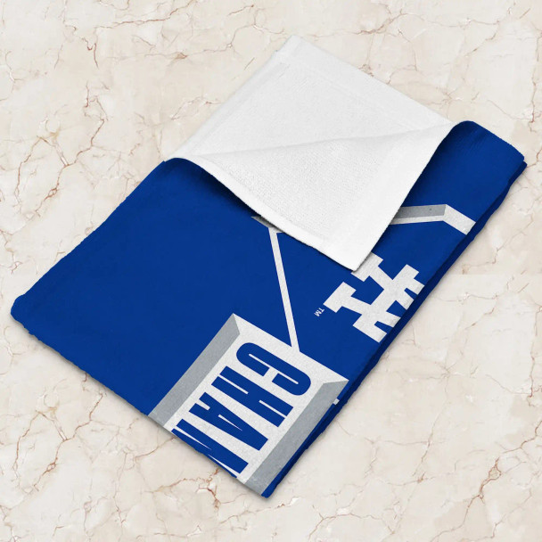 Los Angeles Dodgers 2025 MLB World Series Multi Champ Voltage Fan Towel