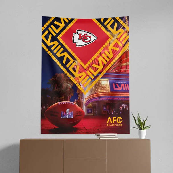 NFL Super Bowl 58 San Francisco 49ers Arrival Participant Wall Hanging