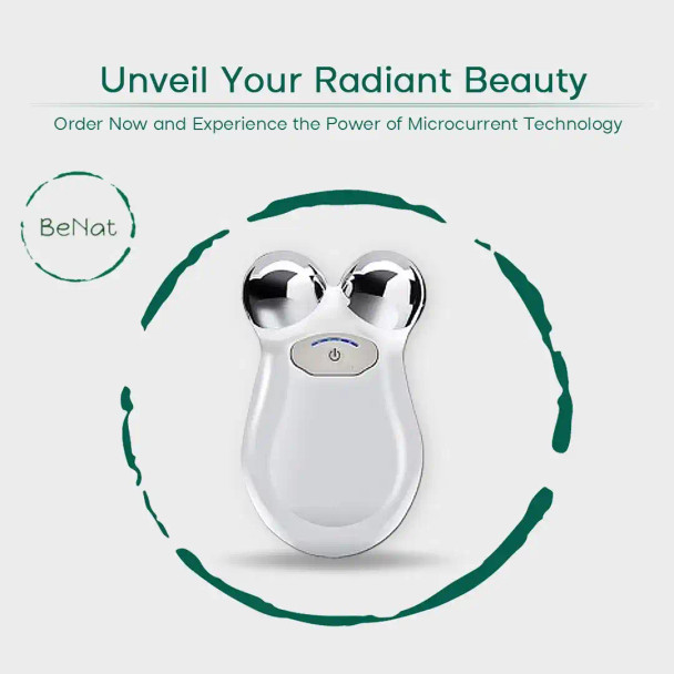 BeNat Microcurrent Facial Toning Massager