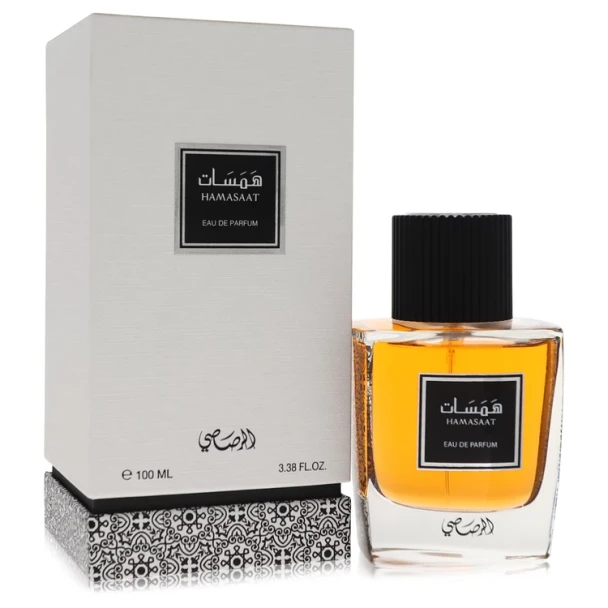 Rasasi Hamasaat Cologne by Rasasi for Men 3.4 Oz Eau De Parfum Spray product image at NuMercy