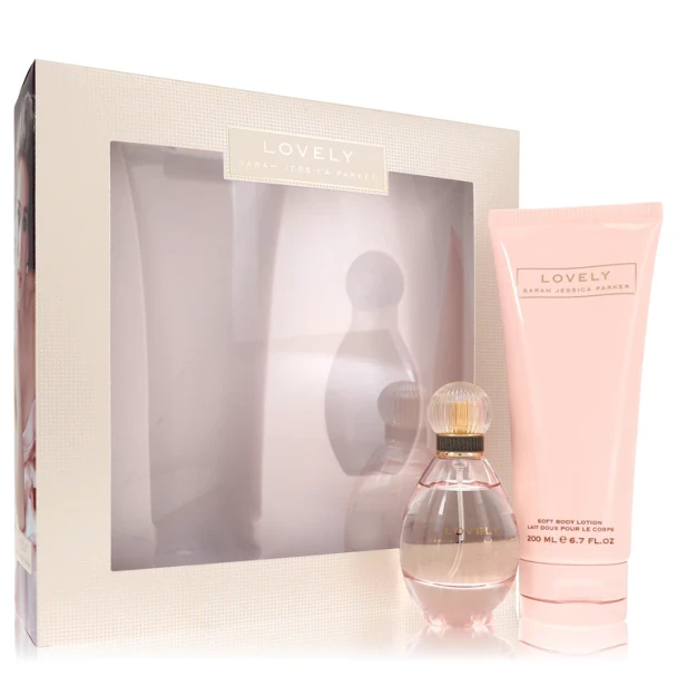 Lovely Perfume by Sarah Jessica Parker Gift Set - 1.7 oz Eau De Parfum Spray + 6.7 oz Body Lotion product image at NuMercy