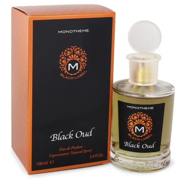 Monotheme Black Oud Cologne by Monotheme for Men 3.4 Oz Eau De Parfum Spray product image at NuMercy