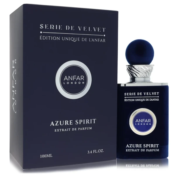 Anfar London Azure Spirit Cologne by Anfar for Men 3.4 Oz Extrait De Parfum Spray product image at NuMercy