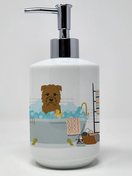 Tan Glen of Imal in Bathtub Ceramic Hand Soap Dispenser product image at NuMercy