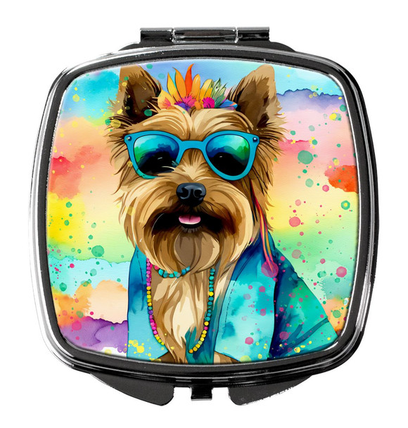 Cairn Terrier Hippie Dawg Compact Decorative Travel Makeup Mirror DAC2479 product image at NuMercy
