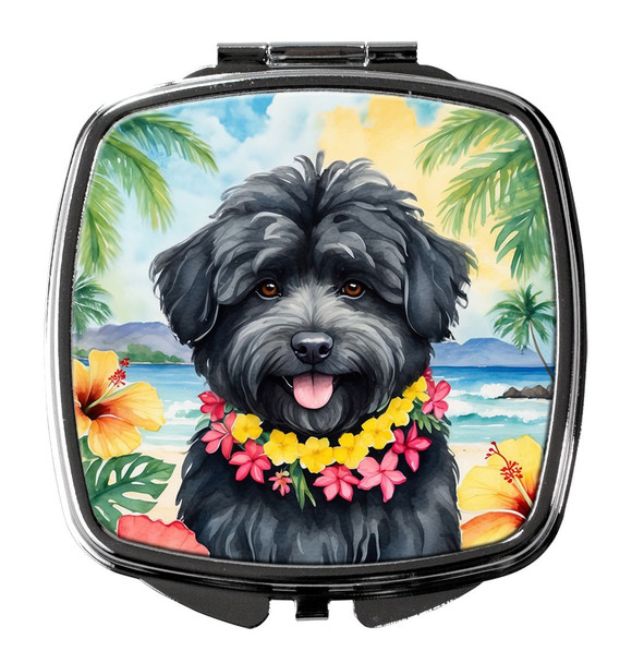 Puli Luau Compact Decorative Travel Makeup Mirror product image at NuMercy
