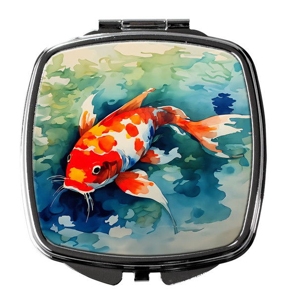 Koi Fish Compact Decorative Travel Makeup Mirror DAC2794 product image at NuMercy