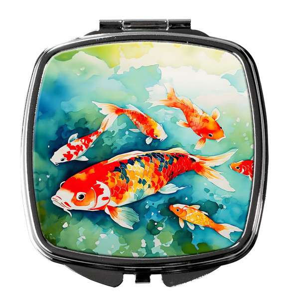 Koi Fish Compact Decorative Travel Makeup Mirror DAC2796 product image at NuMercy