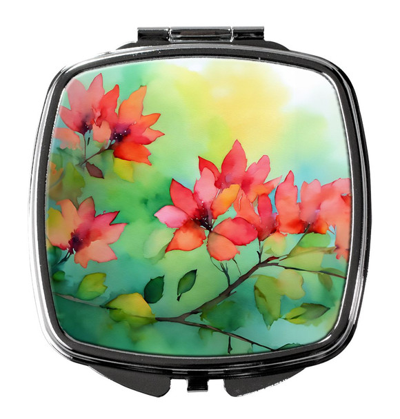 Missouri Hawthorns in Watercolor Compact Decorative Travel Makeup Mirror DAC1678 product image at NuMercy
