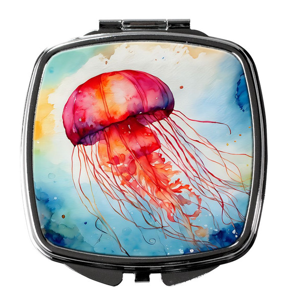 Jellyfish Compact Decorative Travel Makeup Mirror DAC2791 product image at NuMercy
