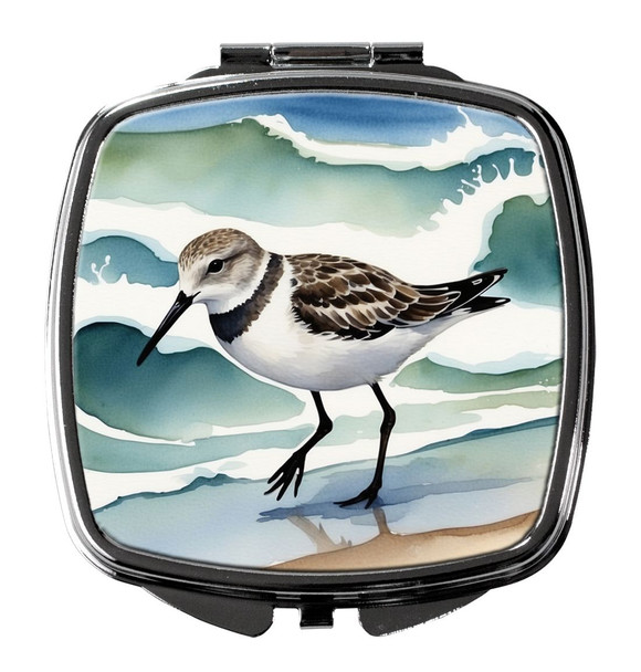 Sanderling Racing the Tide Compact Decorative Travel Makeup Mirror DAC7525 product image at NuMercy
