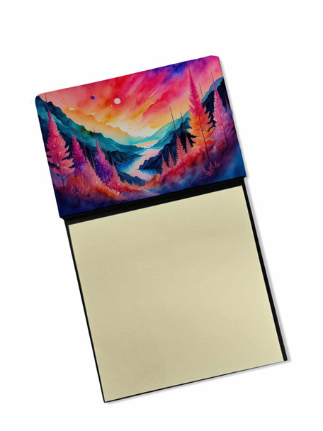 Astilbe in Color Sticky Note Holder Refillable Dispenser product image at NuMercy
