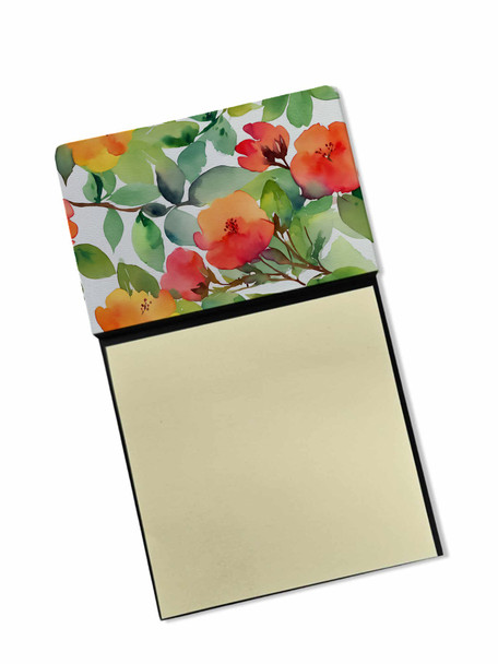 Connecticut Mountain Laurels in Watercolor Sticky Note Holder Refillable Dispenser DAC1633 product image at NuMercy