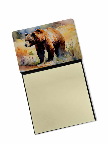 Grizzly Bear Sticky Note Holder Refillable Dispenser DAC2923 product image at NuMercy