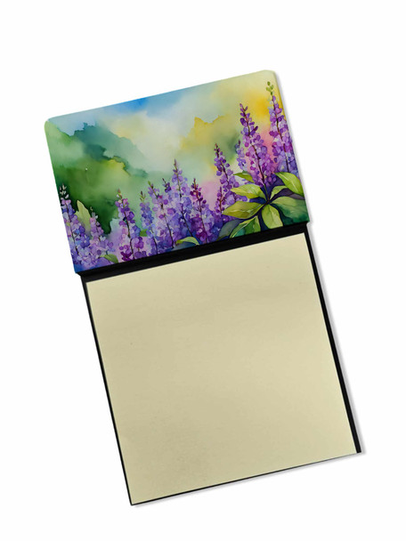 Idaho Syringa in Watercolor Sticky Note Holder Refillable Dispenser DAC1645 product image at NuMercy