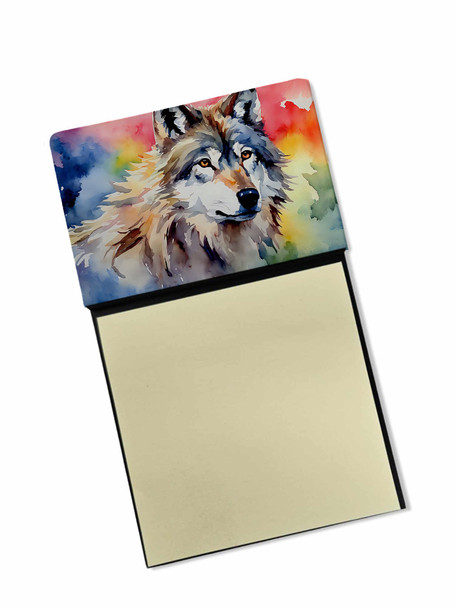 Wolves Wolf Sticky Note Holder Refillable Dispenser DAC3009 product image at NuMercy