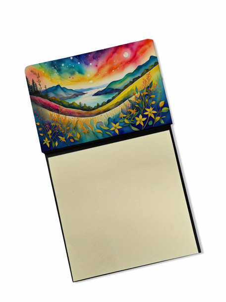 Hypericum or St. John s Wort in Color Sticky Note Holder Refillable Dispenser product image at NuMercy