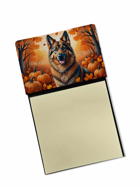 Belgian Tervuren Fall Sticky Note Holder Refillable Dispenser product image at NuMercy