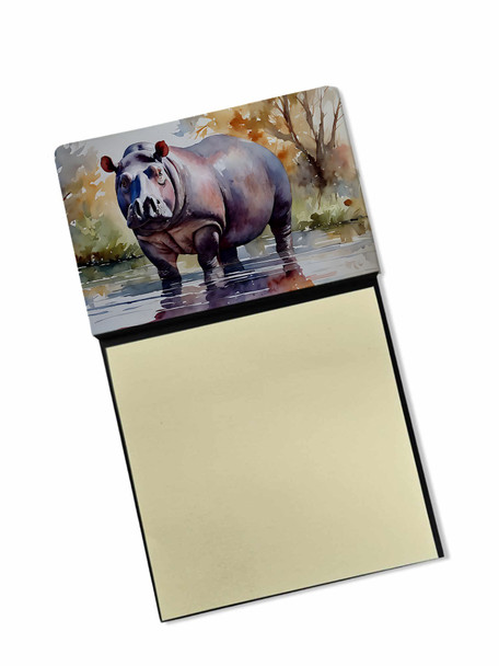 Hippopotamus Sticky Note Holder Refillable Dispenser DAC2932 product image at NuMercy